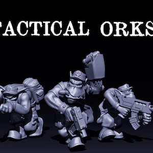GorAxe Tactical Orks | Space Orks | Trollet Miniatures
