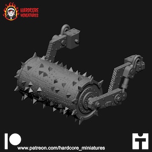Death Roller for Orc Battle Wagon | Hardcore Miniatures