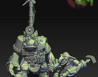 Snikgor the Dokta | Space Orcs | Trollet Miniatures