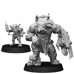 Ork Medic with Goblin Sidekick | Painboss