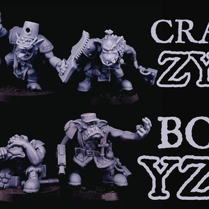Crazy Boyz | Space Orks | Trollet Miniatures