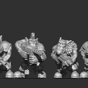 Bolter Boyz | Space Orks | Trollet Miniatures