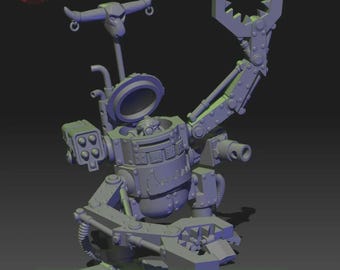 Big Stompy Bot | Space Orcs | Trollet Miniatures