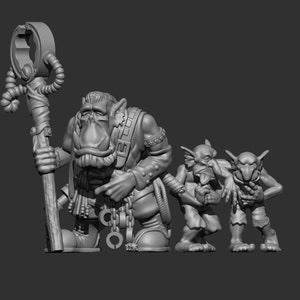 Ork Runt Herder | Spaceorks @Trollet_Miniatures