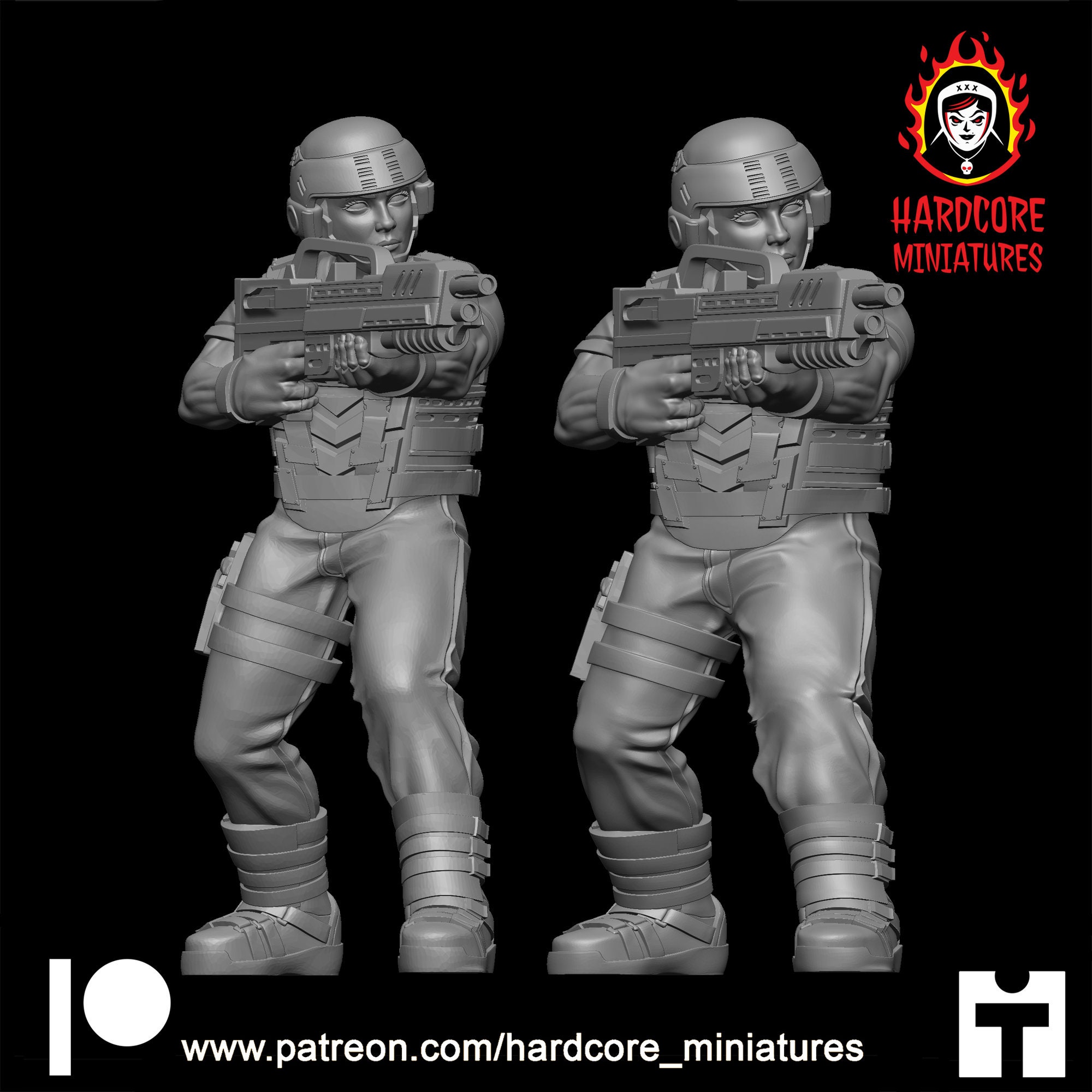機動歩兵 | スターシップ・トゥルーパーズ | ハードコア・ミニチュア