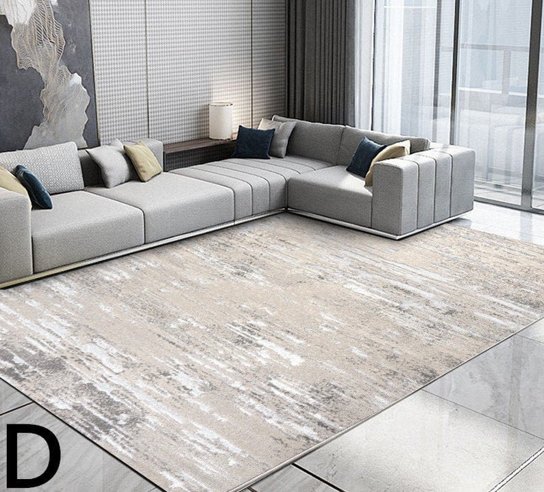 Modern Art Carpet Geometric Rectangle Mat Nordic Rug For Etsy