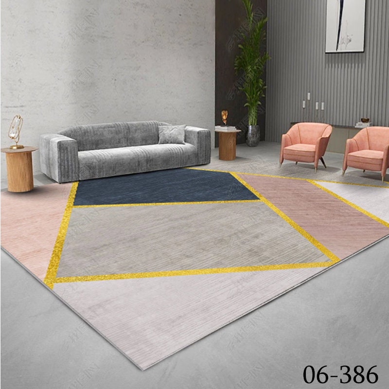 Living room carpet home bedroom sofa blanket simple office | Etsy
