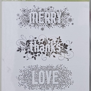 Stampin' Up! Red Rubber Stamp Sets- Retired