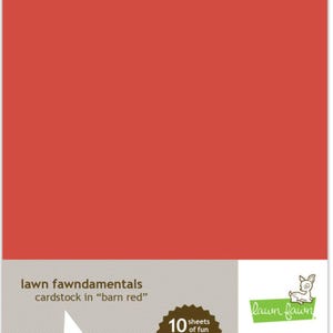 Lawn Fawndamentals Cardstock White, Solid Colors, Textured Canvas