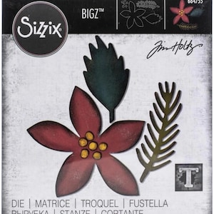 Tim Holtz Sizzix Festivities 664755, Confezione regalo 664973, Pergamena stagionale 664216 Bigz Dies
