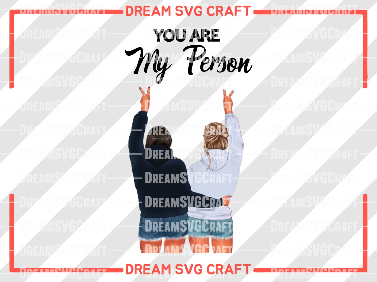 Download You are my person Svg Friendship print Best friend wall ...