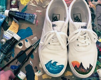 white vans design
