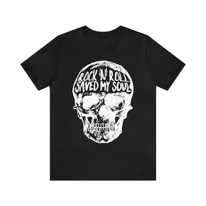 Unisex Rock n Roll Skull T-Shirt