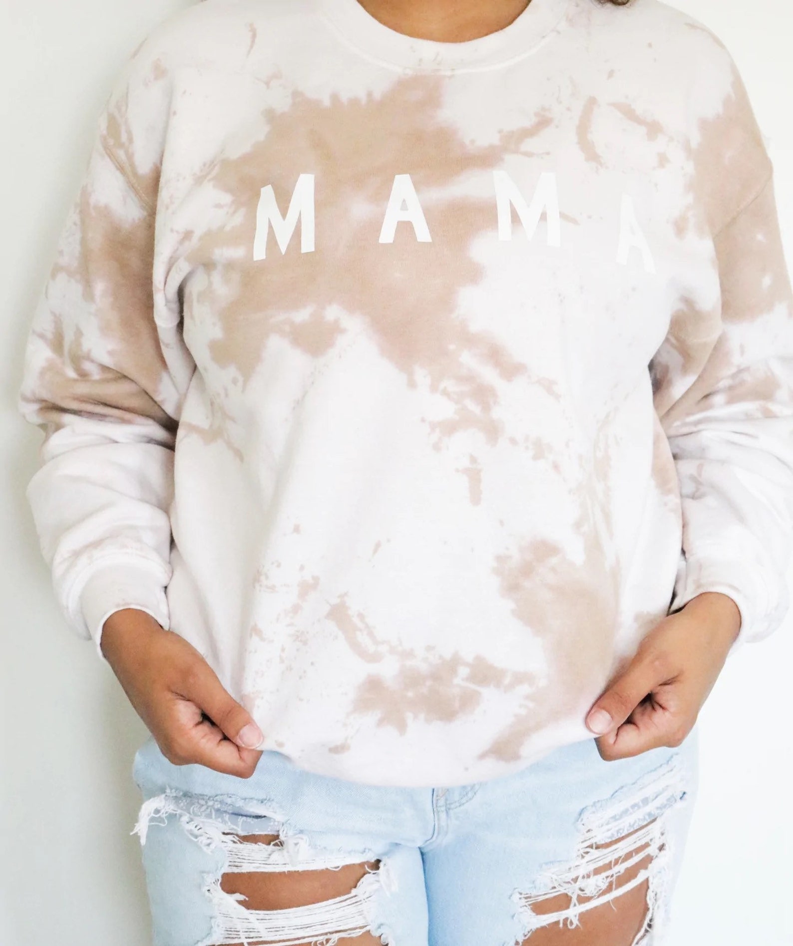 Mother tie dye sweatshirt Clearance