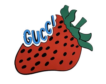 gucci strawberry shirt