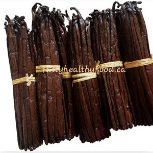 5&quot;/6&quot;/7&quot;Grade A (30 sticks) Madagascar natural Vanilla beans for Extract and Baking