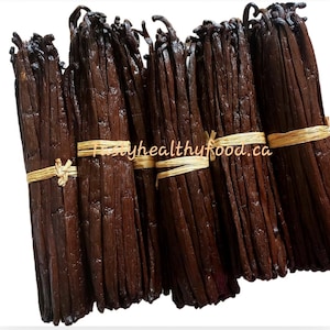 Grade A (25 sticks) Madagascar natural vanilla beans for Extract and Baking, whole pods 5.5&quot; to 7&quot;