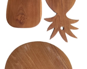 Cutting board / Display board (1 piece) teak wood