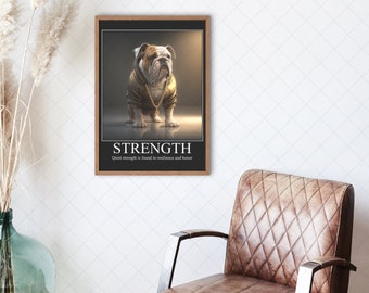 Strength - Quiet strength is found in resilience and honor