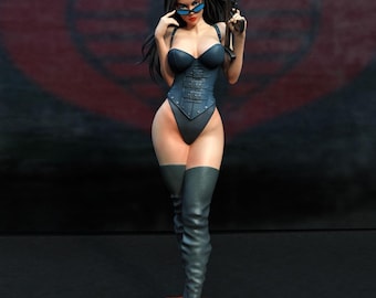 Baroness Unpainted SFW or NSFW 1/10 1/6 1/8 Figurine  Resin Model