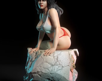Druuna Resin SFW NSFW 1/10 1/6 1/8 Miniature:Exotic Fantasy Female Figurine (Unpainted)