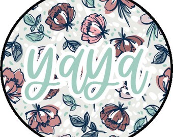 Yaya Western Name Title PNG | Trendy, Yaya, Western, Aztec, Circle