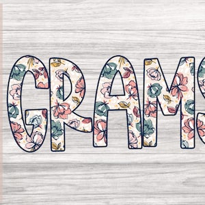 Happy Mother's Day- GRAMS custom png | Mother's Day Png | Mom Life | Mothers Day Cut File | Mom Svg | Mother's Day Gift | Cici Png