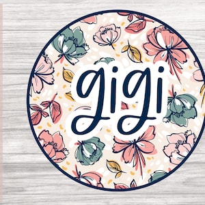 Gigi Floral Watercolor Sublimation |Gigi PNG | Floral Sublimation design |mama floral mom sublimation | Mother’s Day Gift, Floral Print