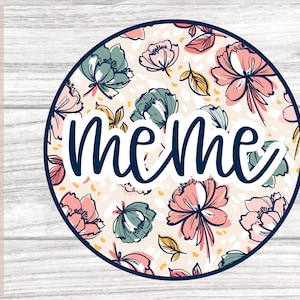 Meme PNG, Oma Sublimation Design Datei, Mama PNG, Muttertagsgeschenk, Oma T-Shirt Datei, Siebdruck Transfer, digitaler Download