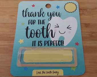 Tooth Fairy Money Card