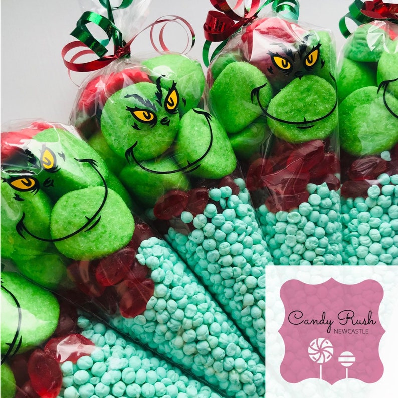 The Grinch Candy Cones Christmas Eve Box PICK N MIX Etsy