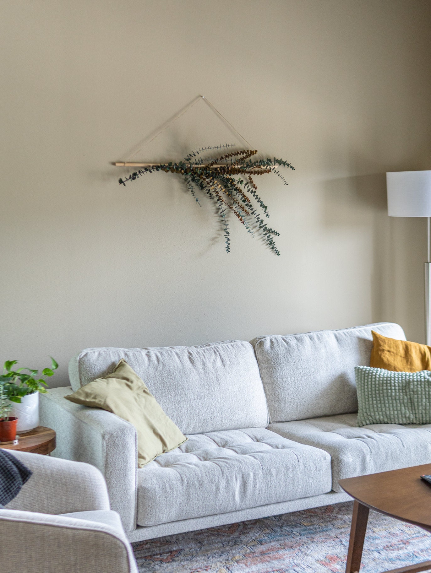 Eucalyptus Hanging Wall Decor Etsy