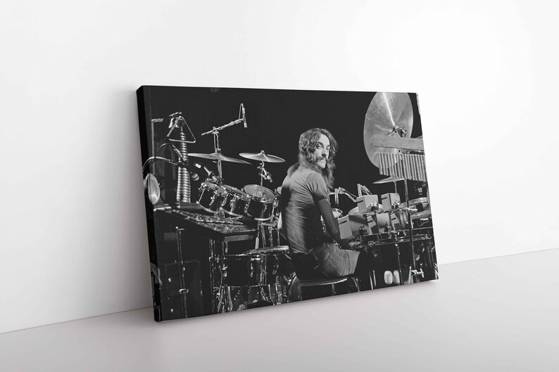 rush drummer author