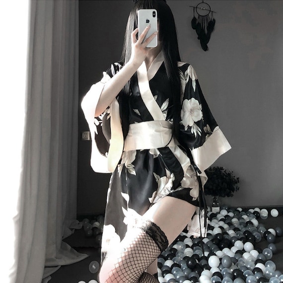 Hot Fashion Sexy Cosplay Outfit Japanese Kimono Traditional - Etsy