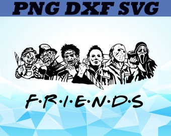 Download Friends Horror Svg Etsy