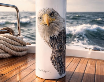 Bald Eagle 20oz Stainless Steel Tumbler