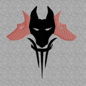 Cerberus Multi Headed Dog Embroidery jef/dst/pes/ png/jpg