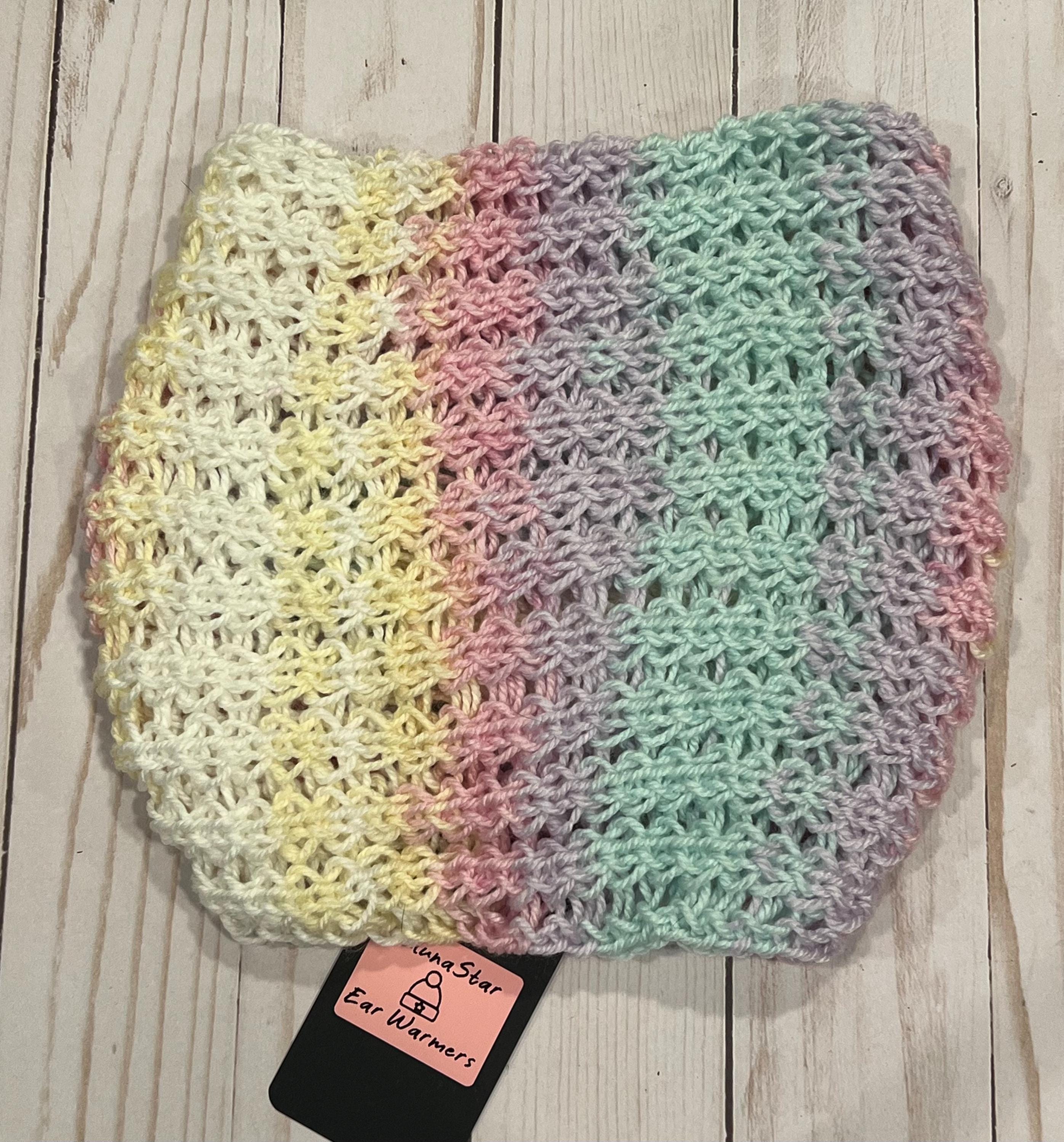 LAFENICE Women’s Multicolored knitted Head Warmer 3 Pack Winter Headbands for Women Wool Knit Thick Fleece  main image 4