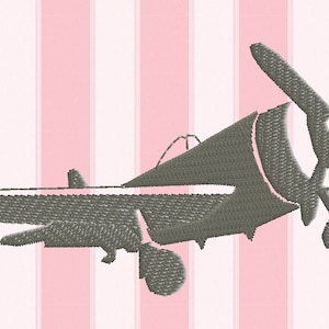 Airplane Embroidery