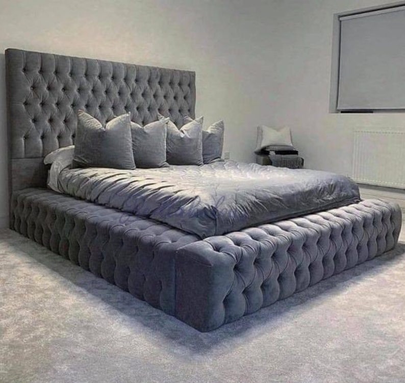 Park Lane Ambassador Empress Bed Frame Bespoke Upholstered Etsy UK