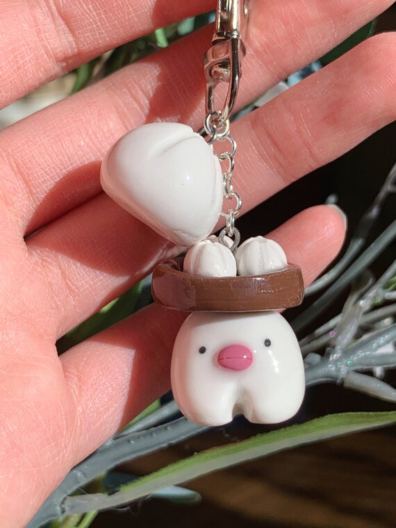 Bao Radish Spirit Keychain Etsy UK