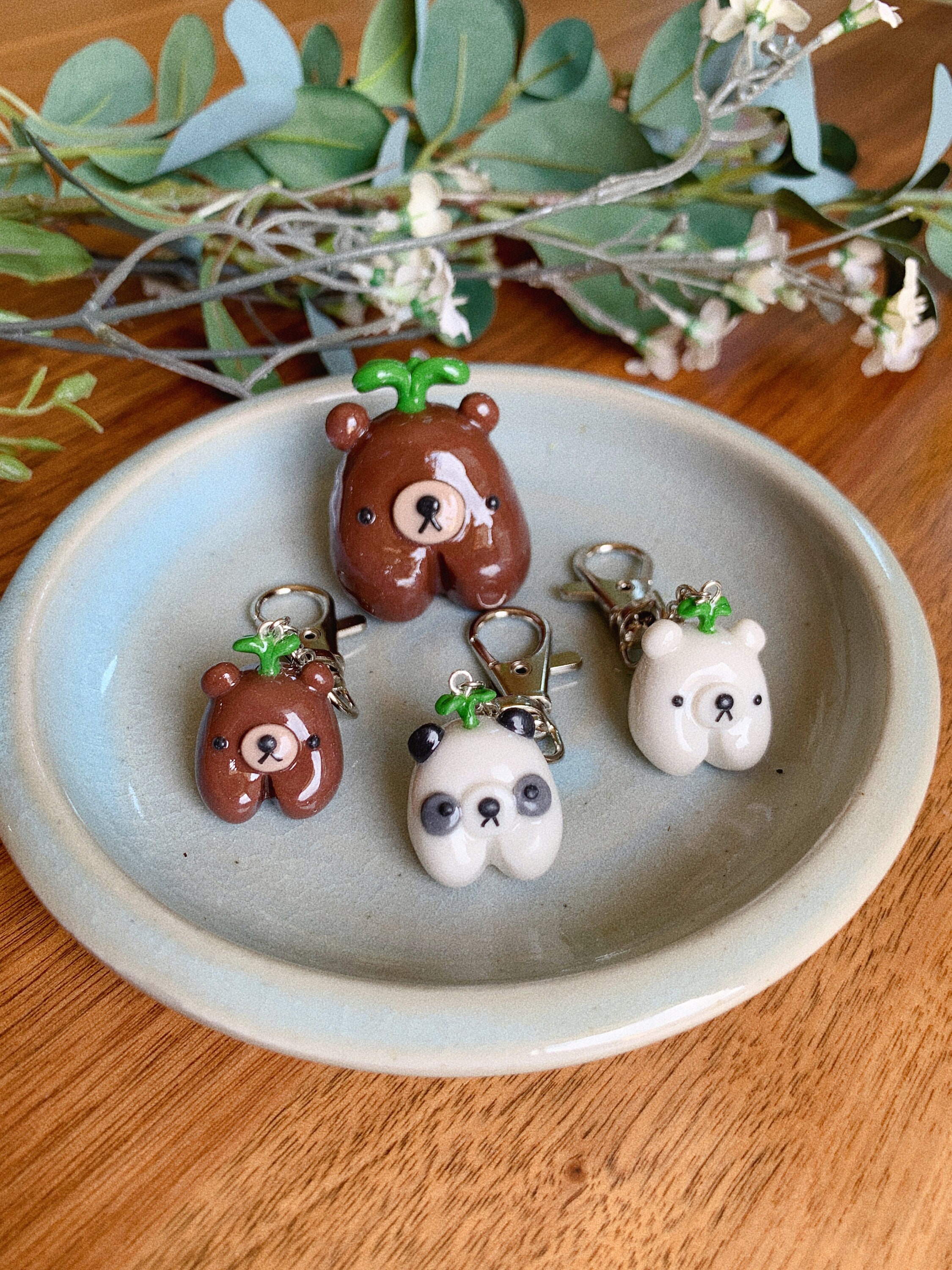 Uncomfy Bears (Keychains/Desk Friend)