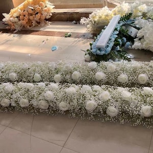 White Babys Breath Artificial Flowers Fake Gypsophila Bunch for Wedding  Table Centerpieces Flower Arrangement DIY Flowers Hz09011 