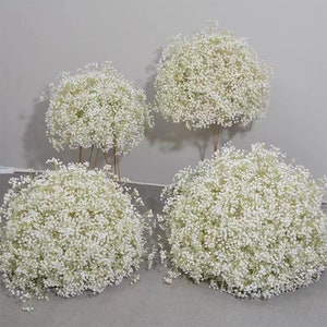 Baby Breath Flower Ball Wedding Centerpieces Flower Ball Artificial Flower Table Centrepieces Wedding Flower Customize Flower