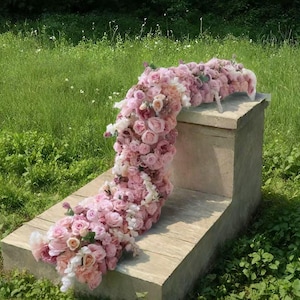 Pink Rose Wedding Centerpiece,Wedding Ceremony Flowers,Wedding Flower Arch,Wedding Floral Arrangement,Wedding Floor Gazebo Bride Flower