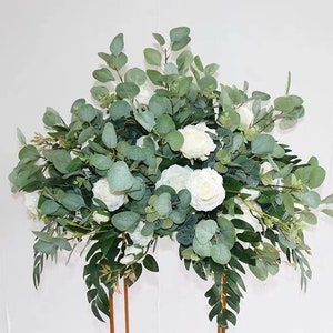 Eucalyptus Greenery Flower Ball Flower Arrangement Wedding Centerpiece Table Centerpiece Artificial Flower Ball Wedding Reception decor