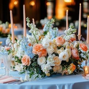 Wedding Flower Decor,Table Floral Runner,Wedding Aisle Flowers,Table Centerpiece,Wedding Flower Arch,Wedding Sign Flower,Head Table Decor