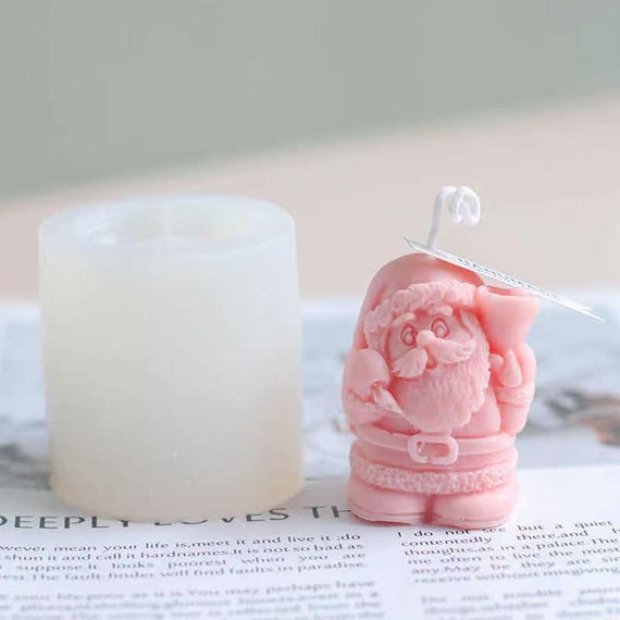 Christmas Santa Claus Candle Molds Christmas Candle Mold Etsy UK