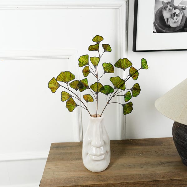 Ginkgo-glas heminredning - Unik heminredningsgåva