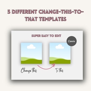 Etsy Listing Mockup Templates for IG Posts, Instagram Post Templates ...